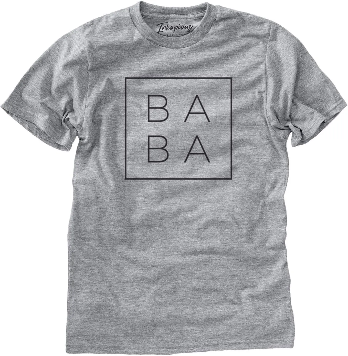 Baba Boxed T-Shirt - Father's Day Present for Dad or Grandpa