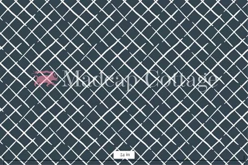 Bahama Court Navy Blue Outdoor Fabric by the Yard