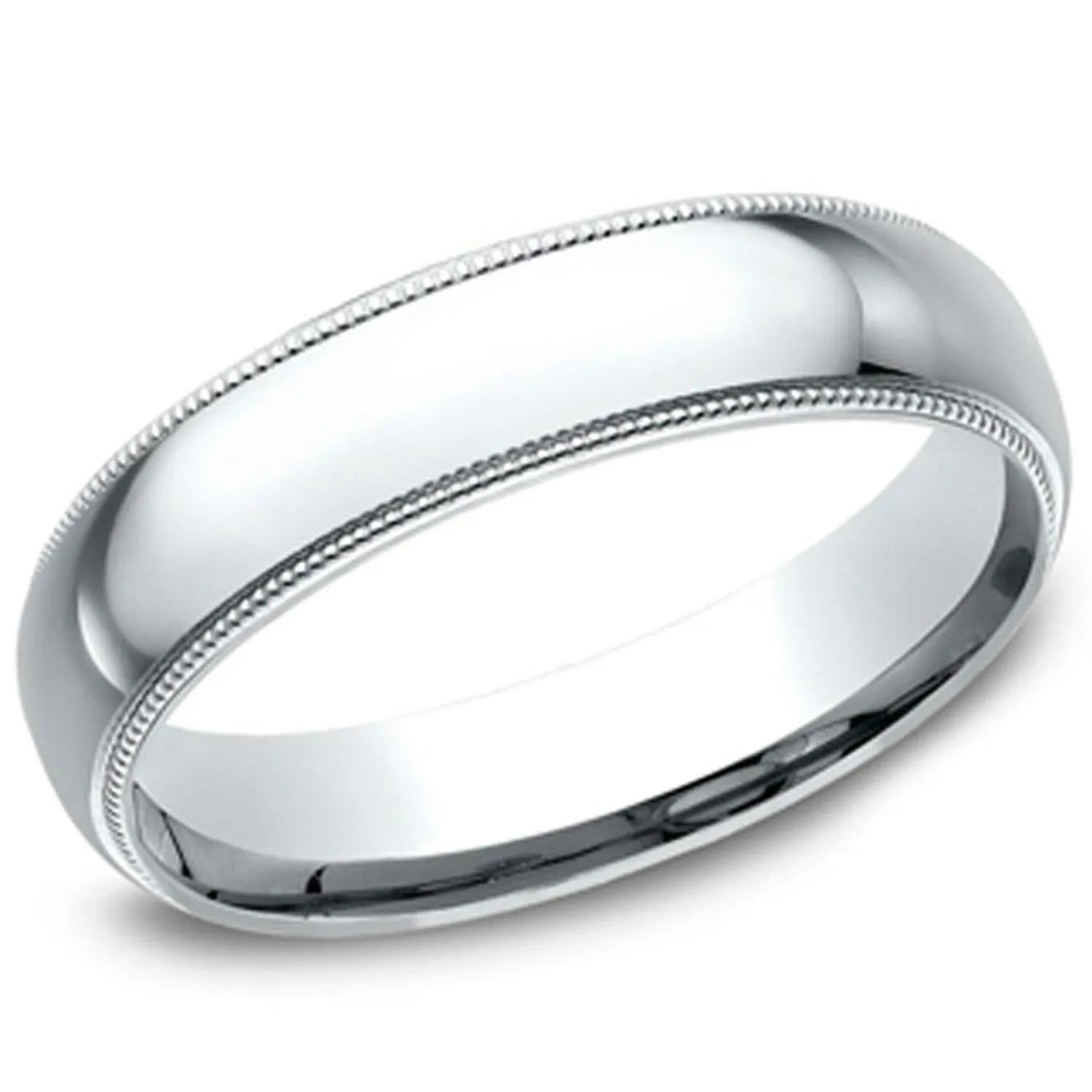 Benchmark Classic 5MM Comfort-Fit Milgrain Wedding Band