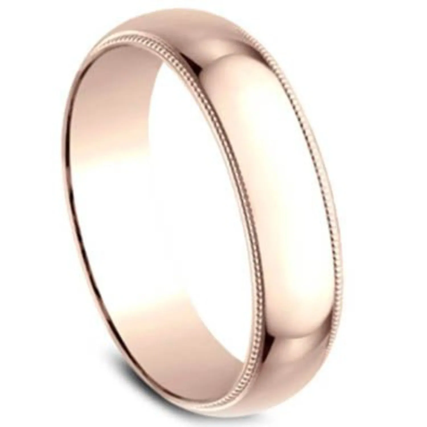 Benchmark Classic 5MM Comfort-Fit Milgrain Wedding Band