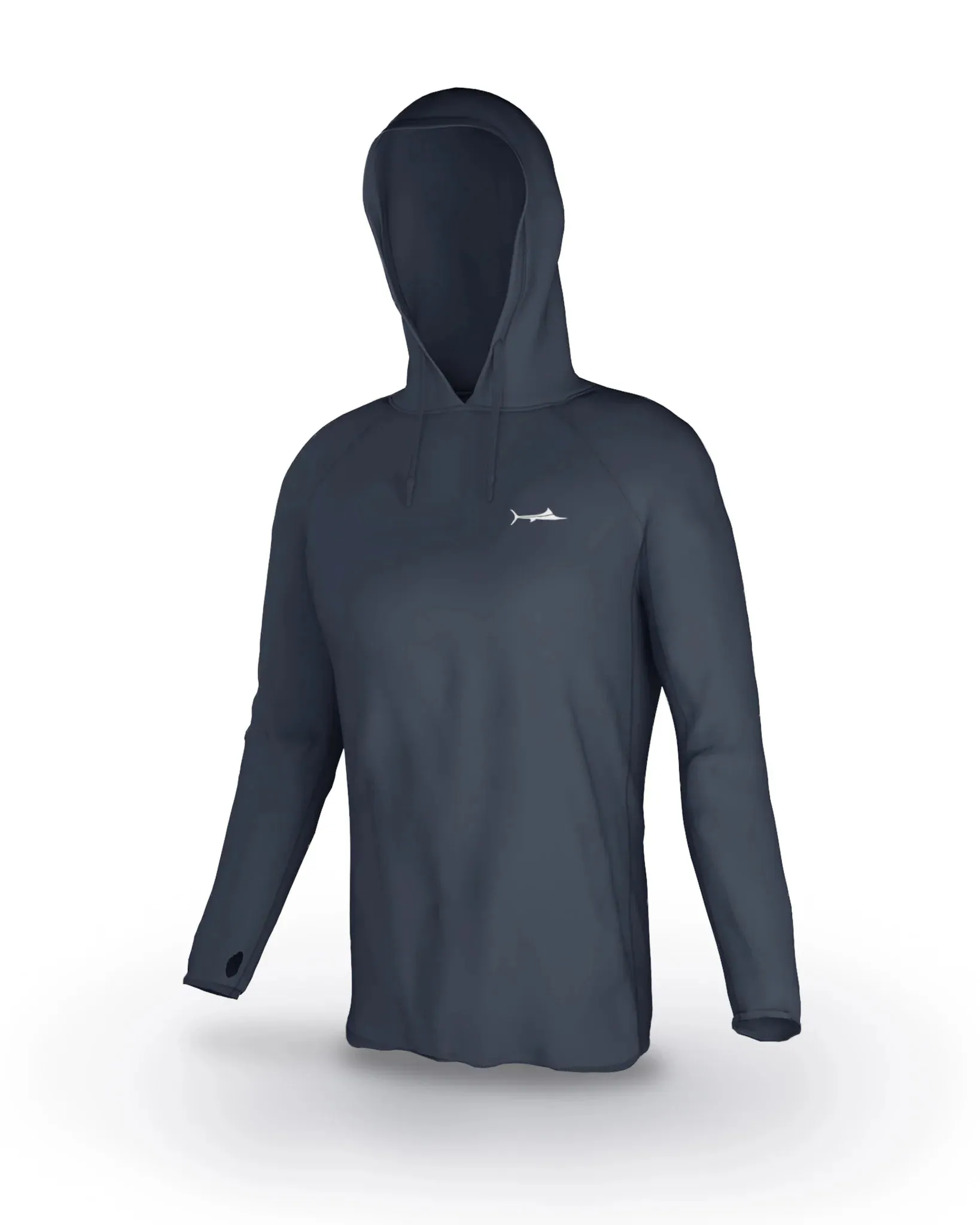 BILLFISH Teak Hooded Long Sleeve