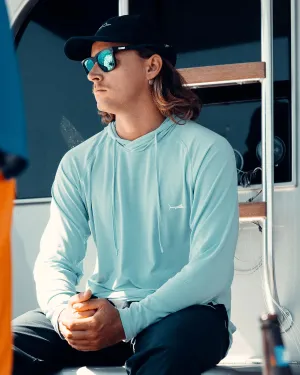 BILLFISH Teak Hooded Long Sleeve