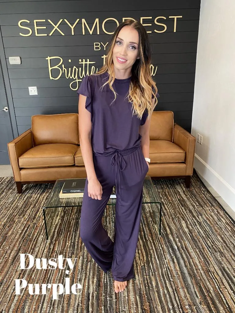 Brigitte Brianna PJ Ruffle Tee