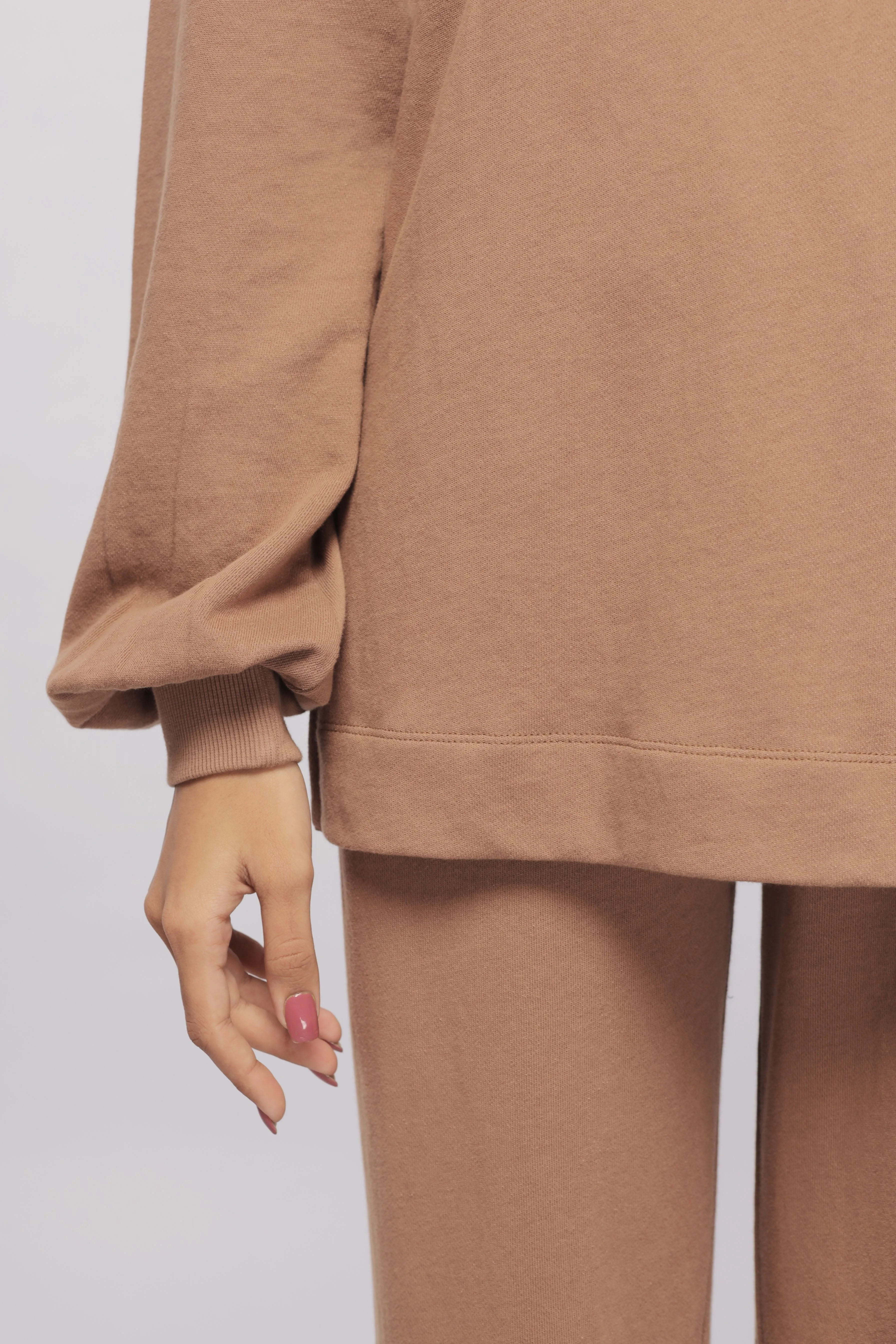 Brown Terry Co-ord set