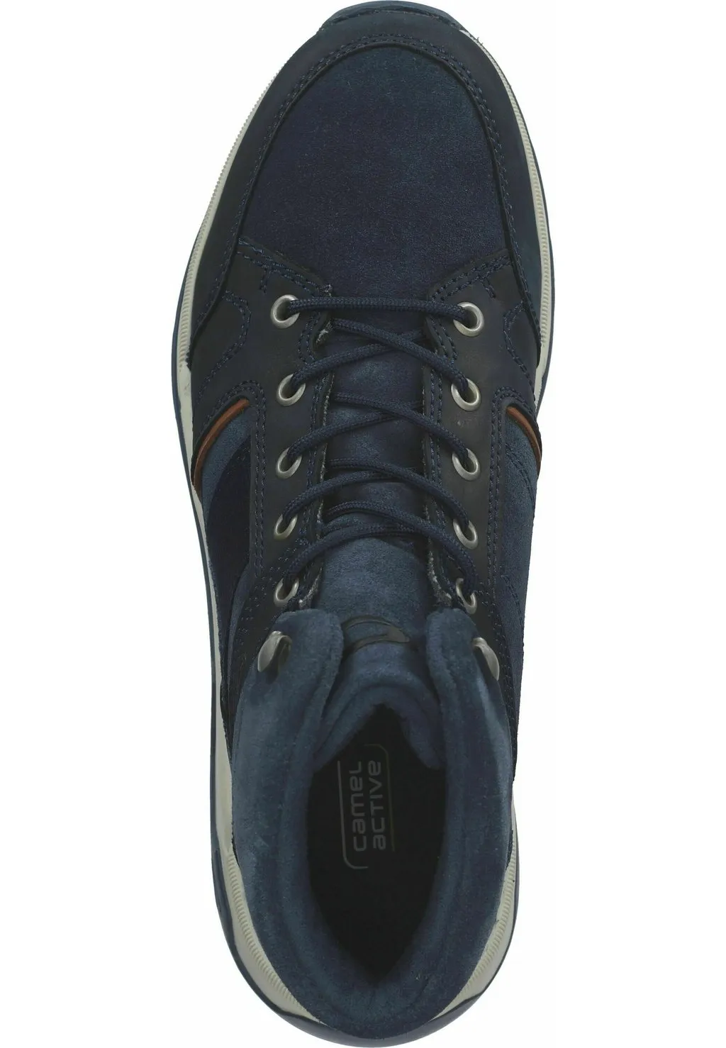 Camel active lace-up boots, dark blue