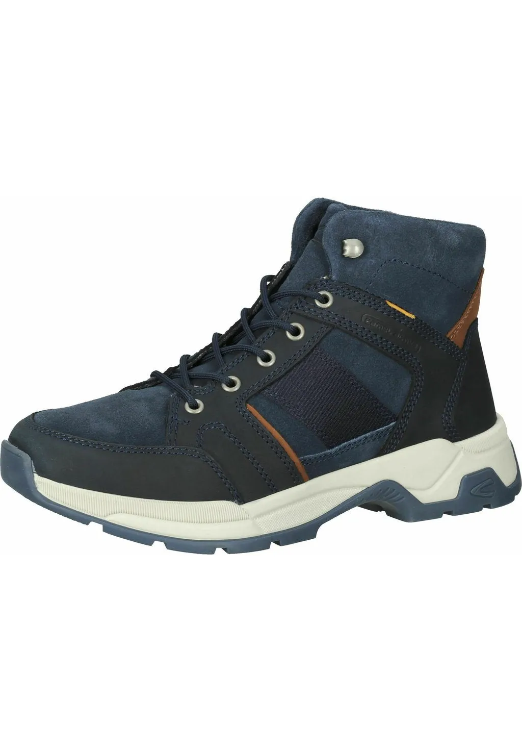 Camel active lace-up boots, dark blue