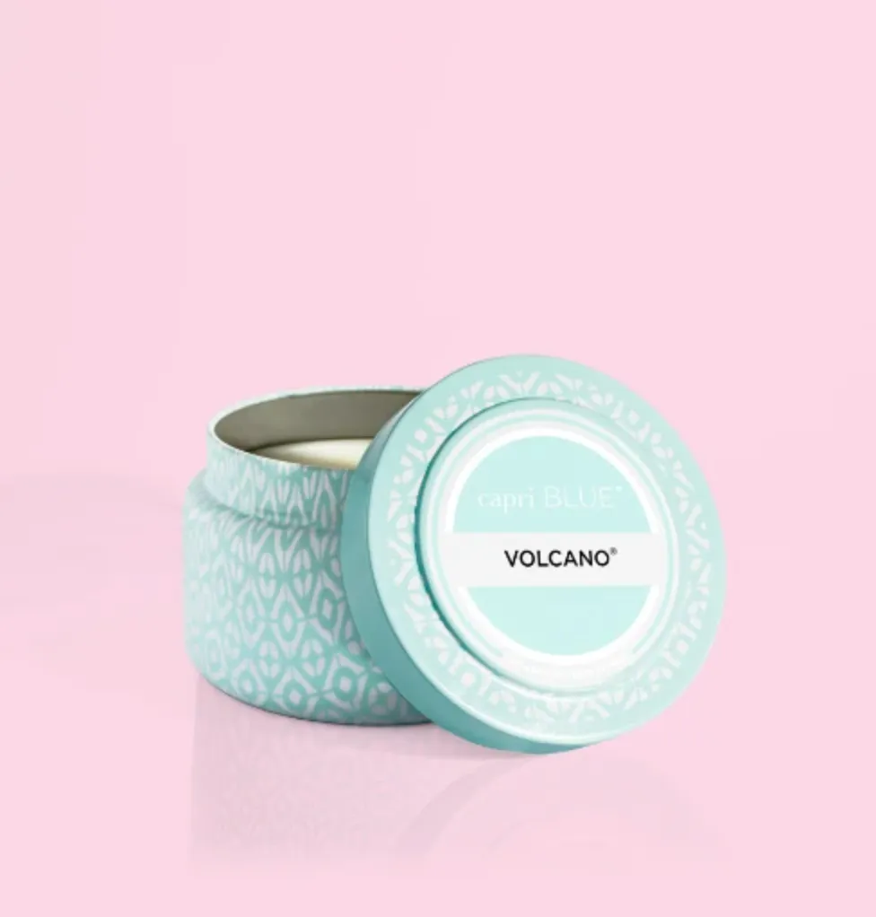 Capri Blue Printed 8.5oz Tin Candle