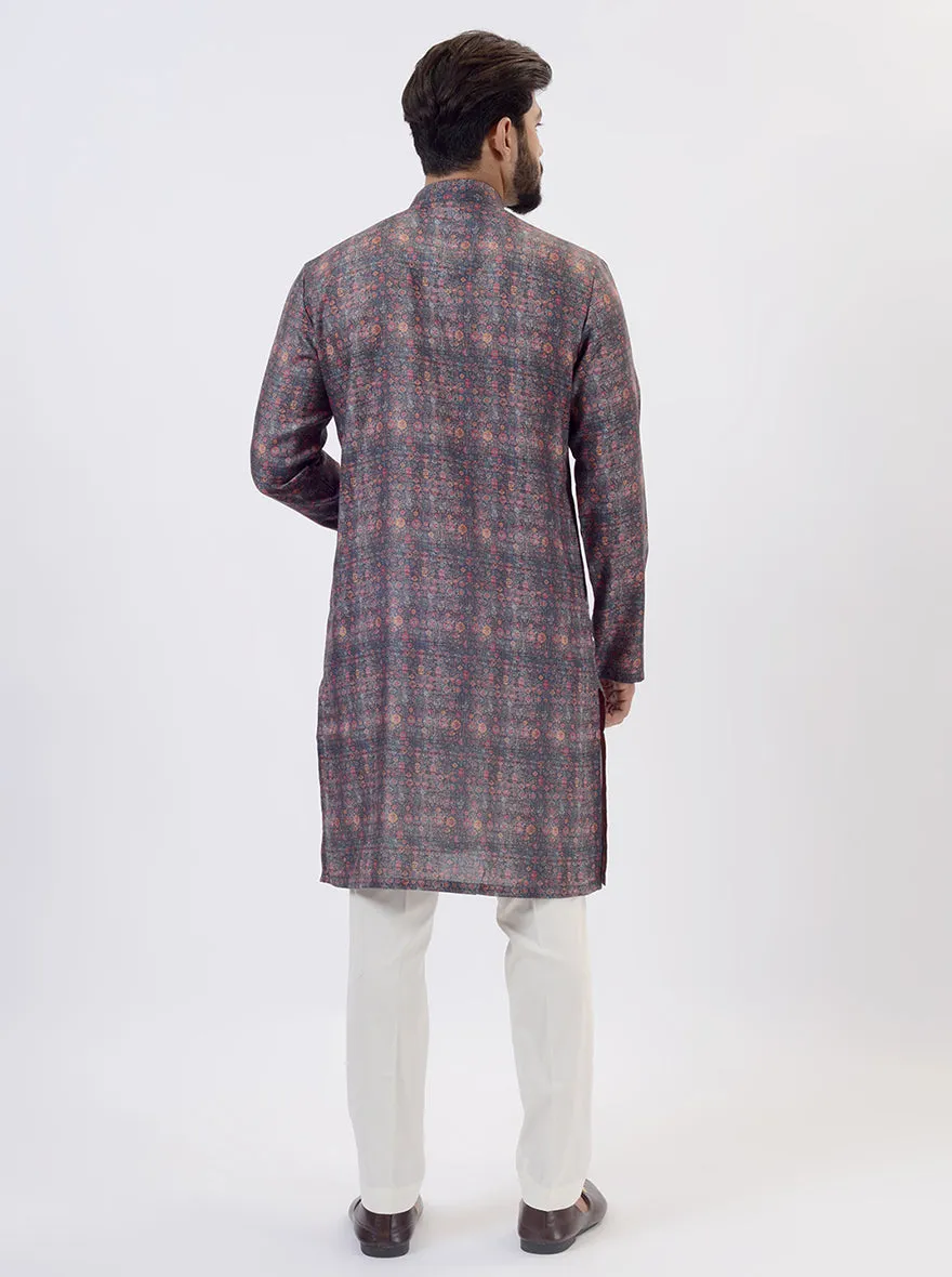 Deep Teal Kurta Pajama | Azania