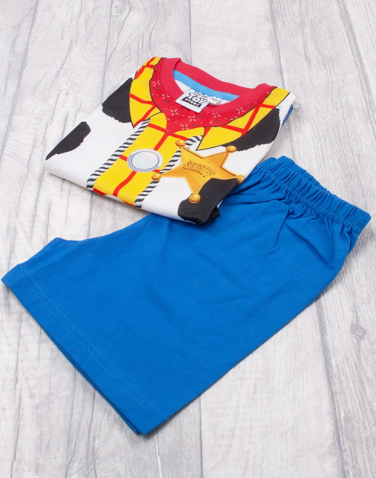 Disney Toy Story Boys Pyjamas Woody Cowboy Costume Set