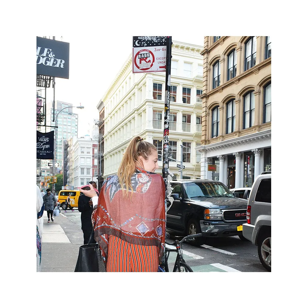 Duck Marron Modal Scarf