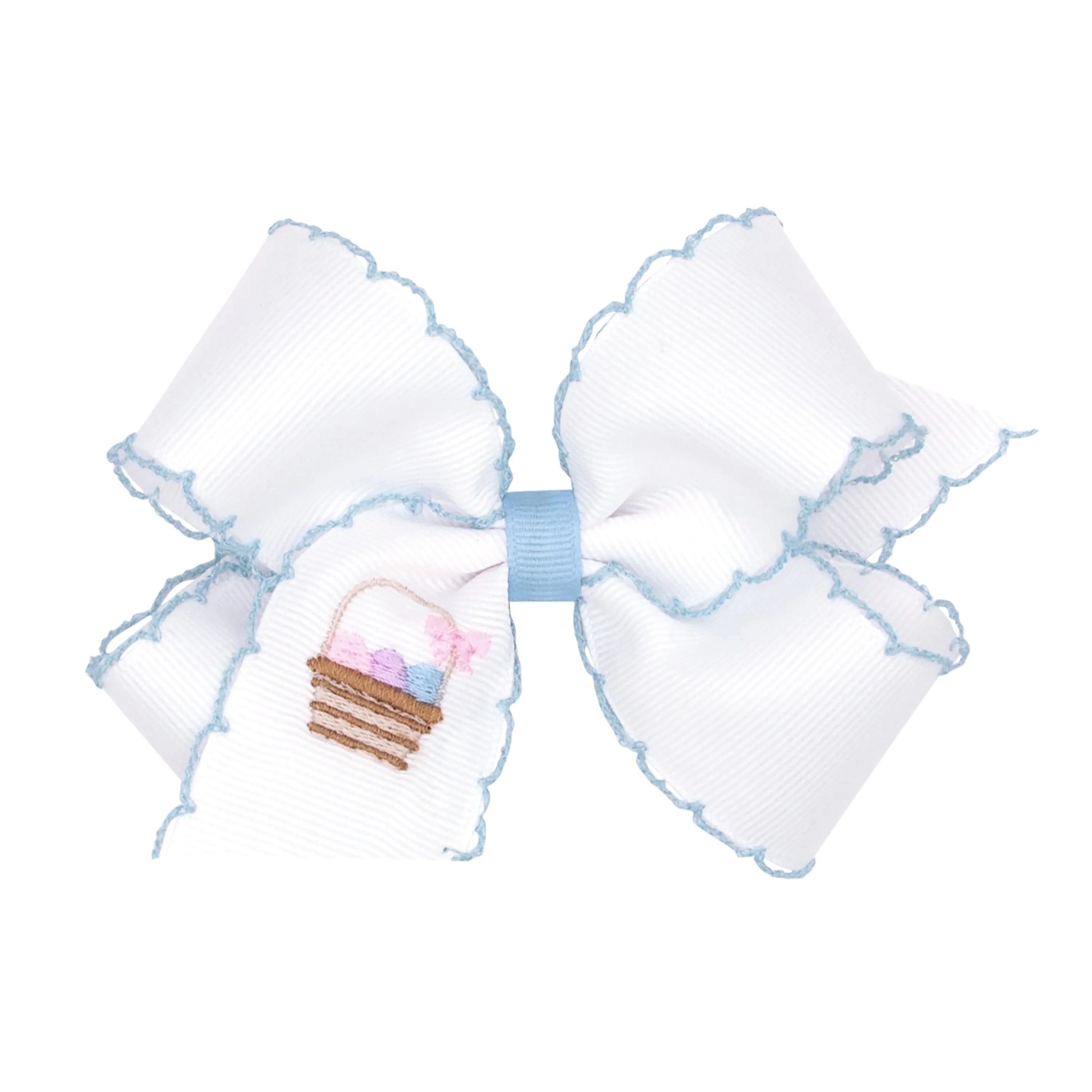 Easter Embroidered Bows