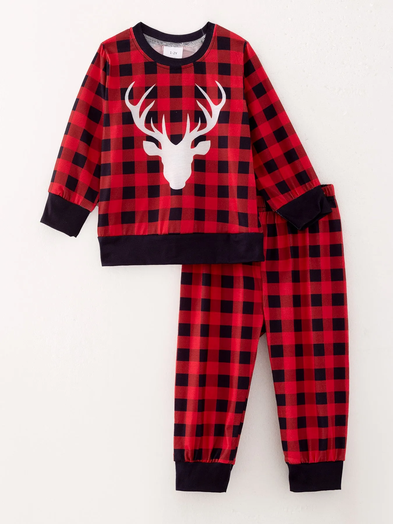 Girls Christmas Pajamas Outfits 6-piece set