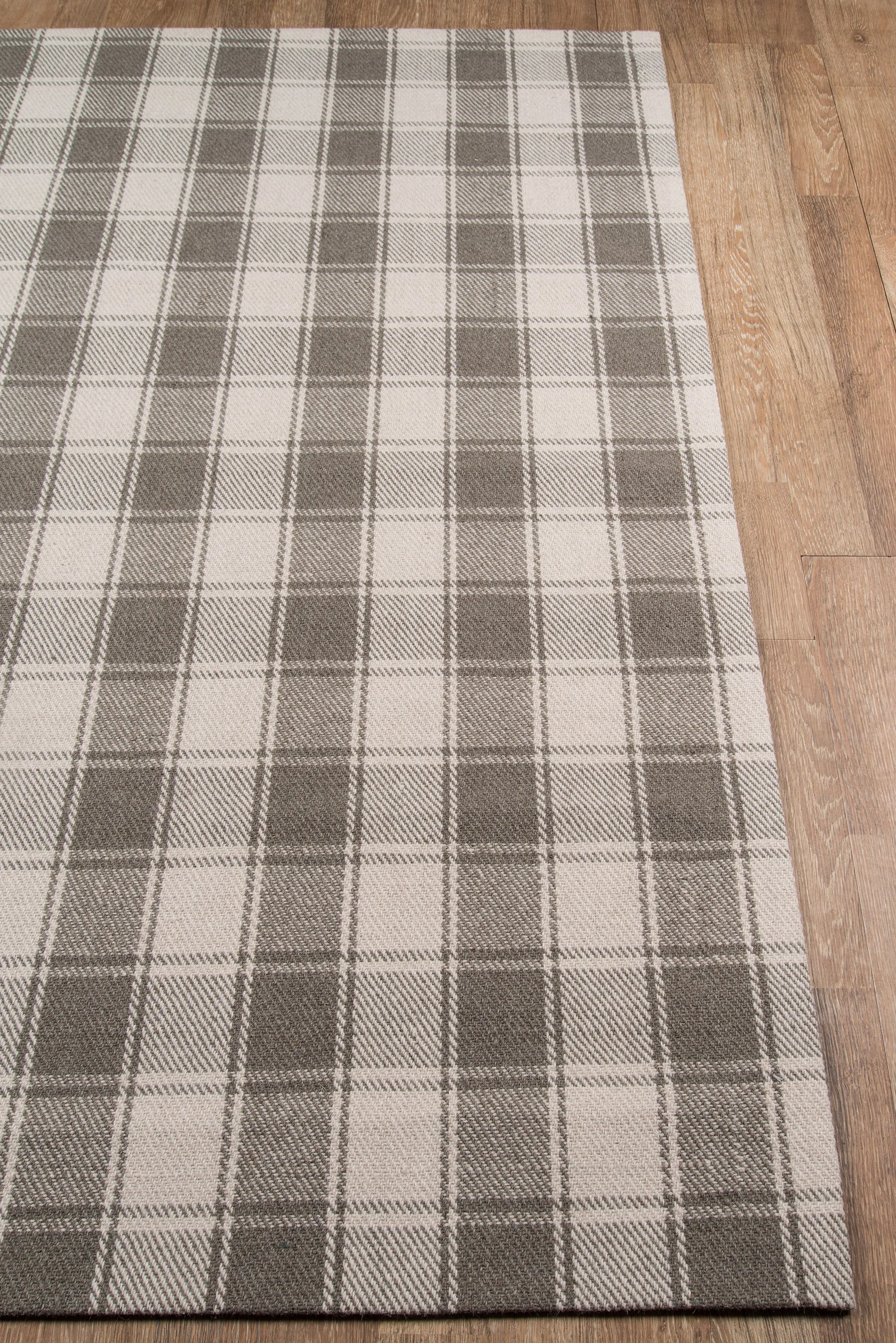 Hand Woven Charles Grey Area Rug