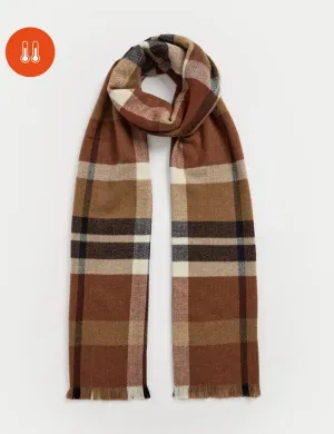 Heatgen Checked Scarf