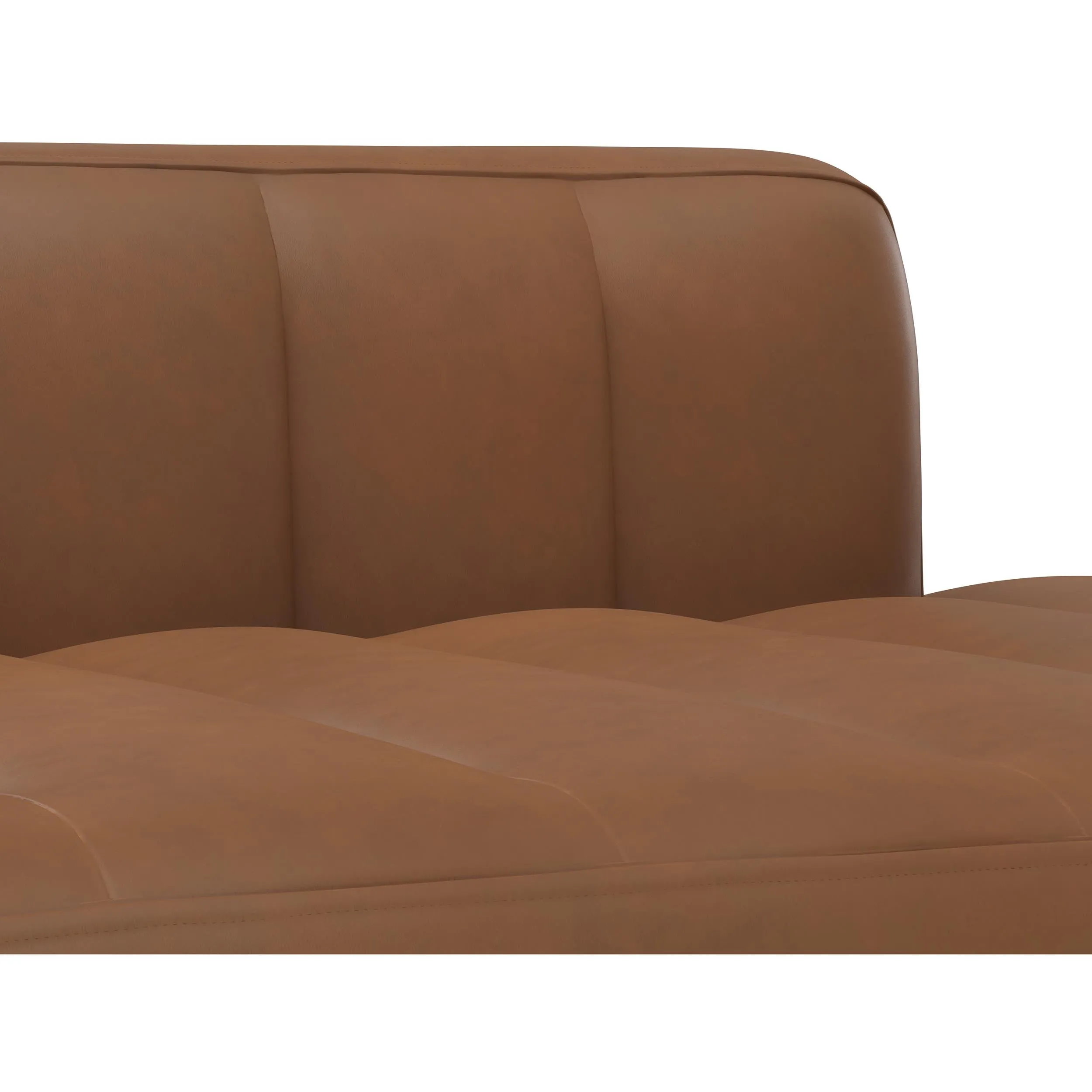 Ilyana Leather Daybed, Aline Butternut