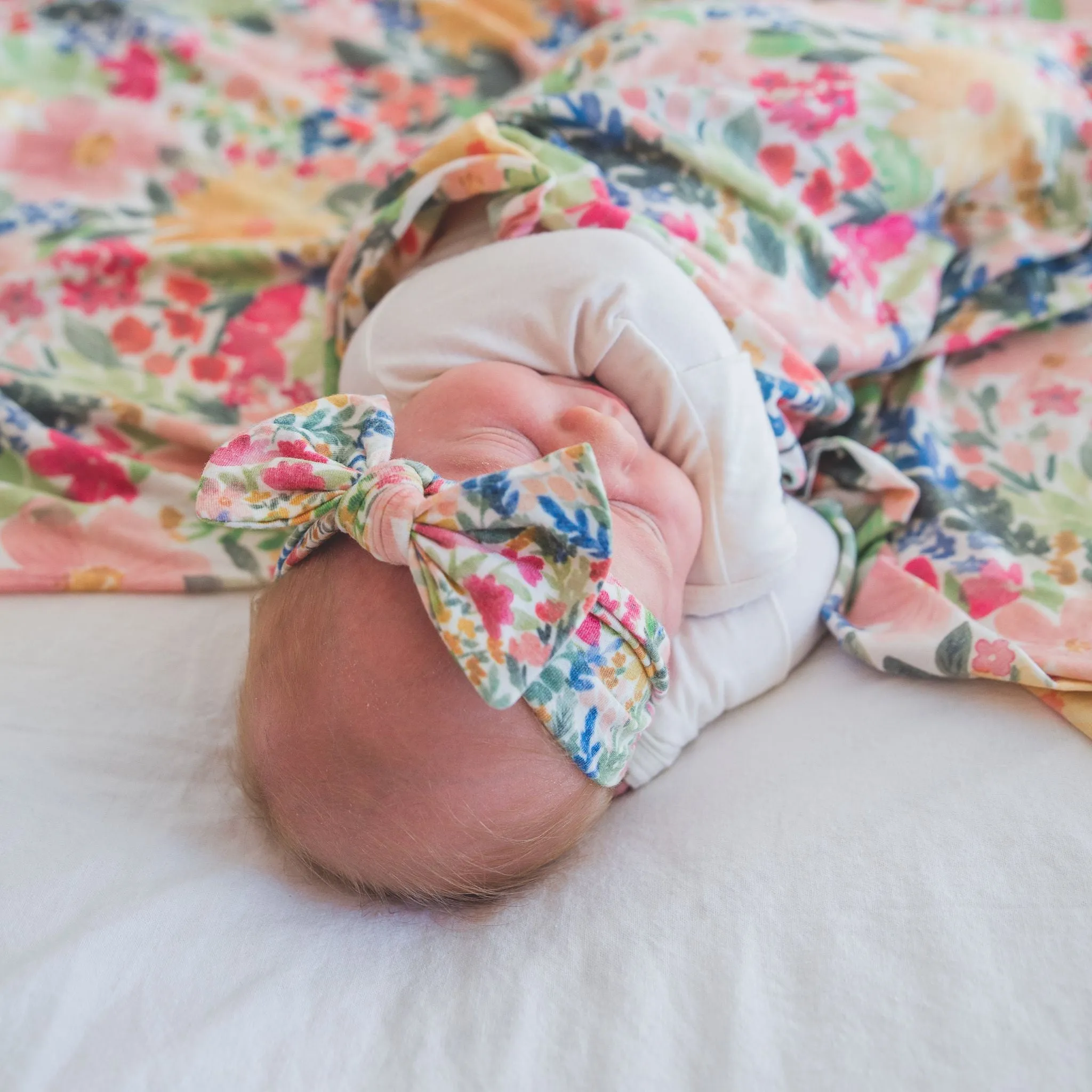 Knit Headband Bow - Lark