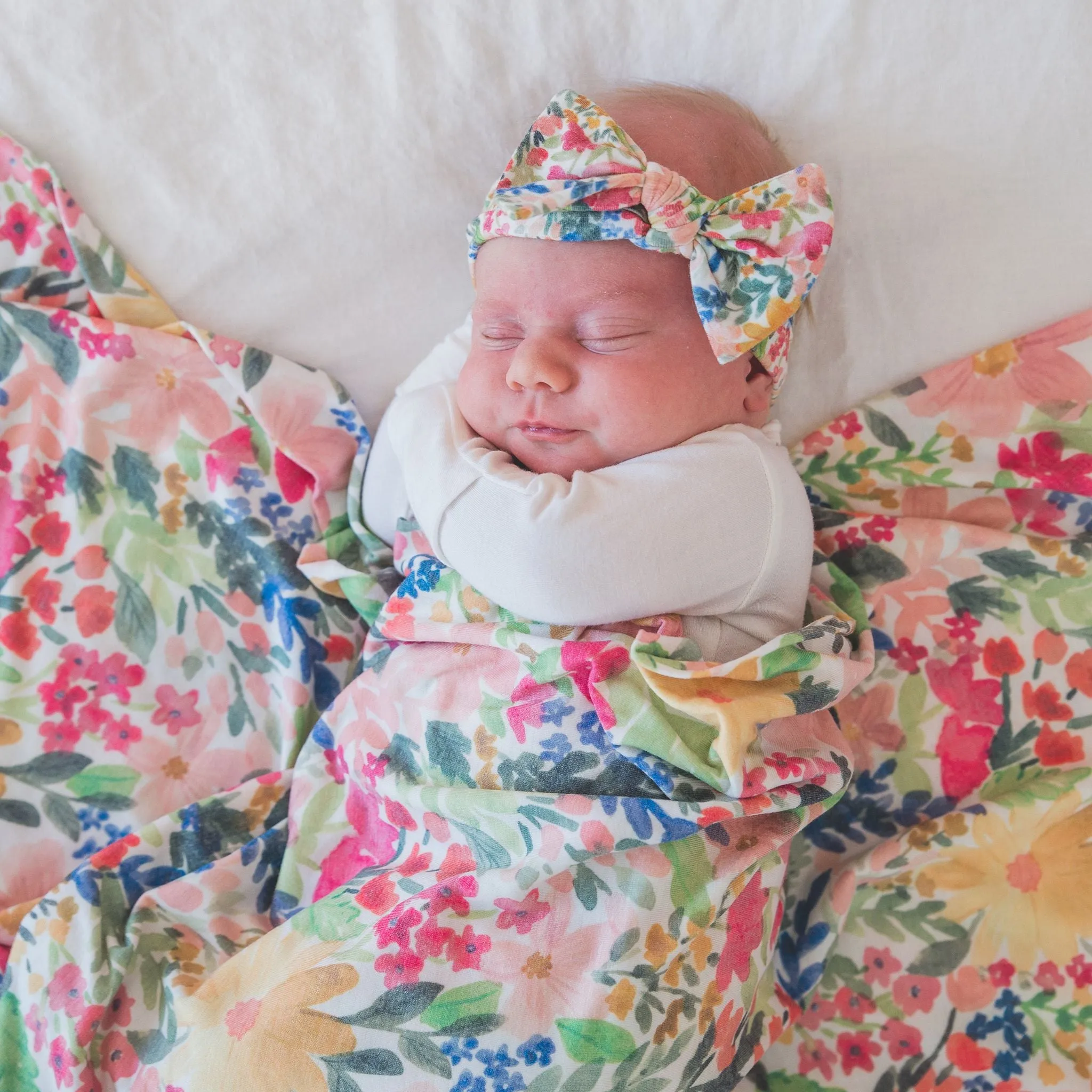 Knit Headband Bow - Lark