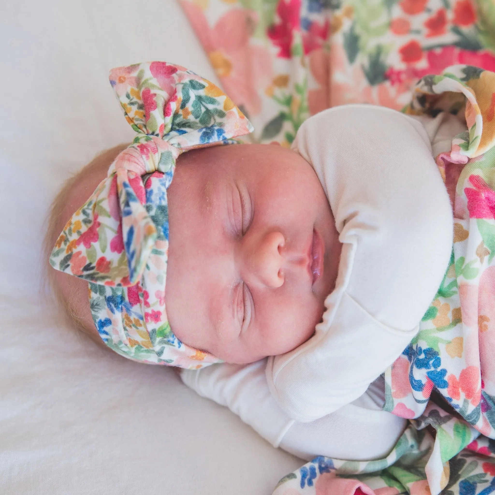 Knit Headband Bow - Lark