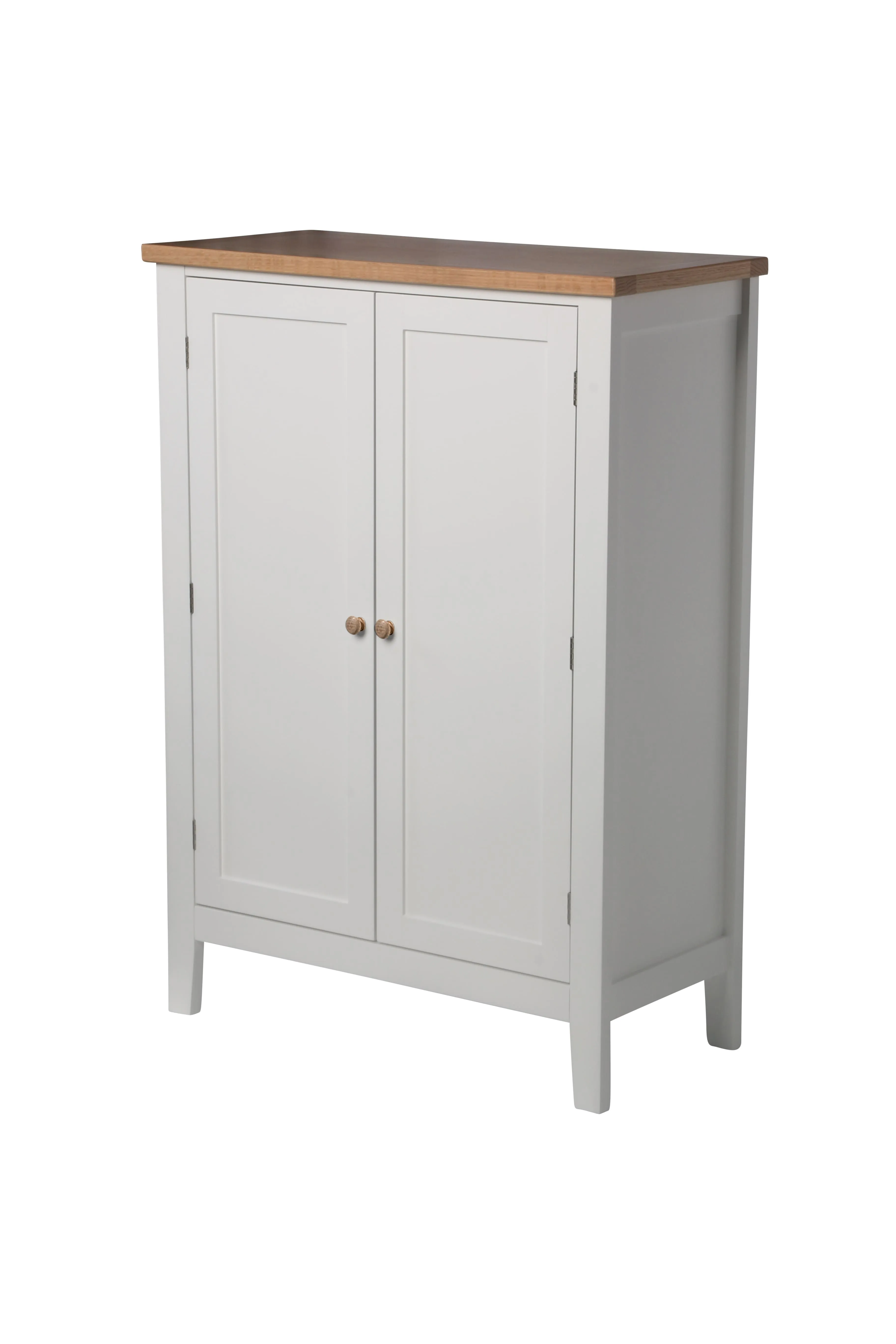 Leines Shoe Storage Cabinet in Classic White