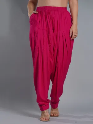 Magenta Rayon Salwar