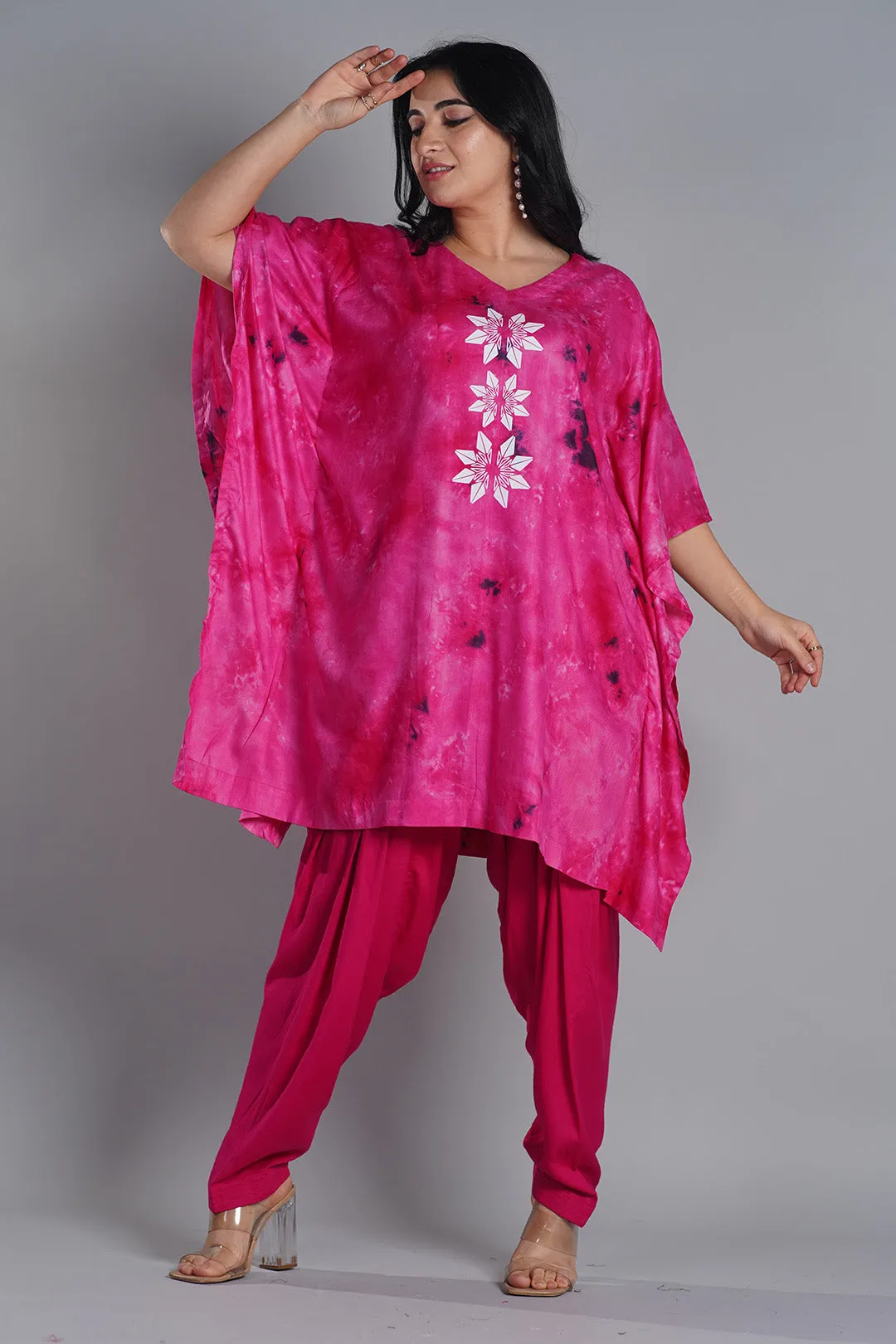 Magenta Rayon Salwar