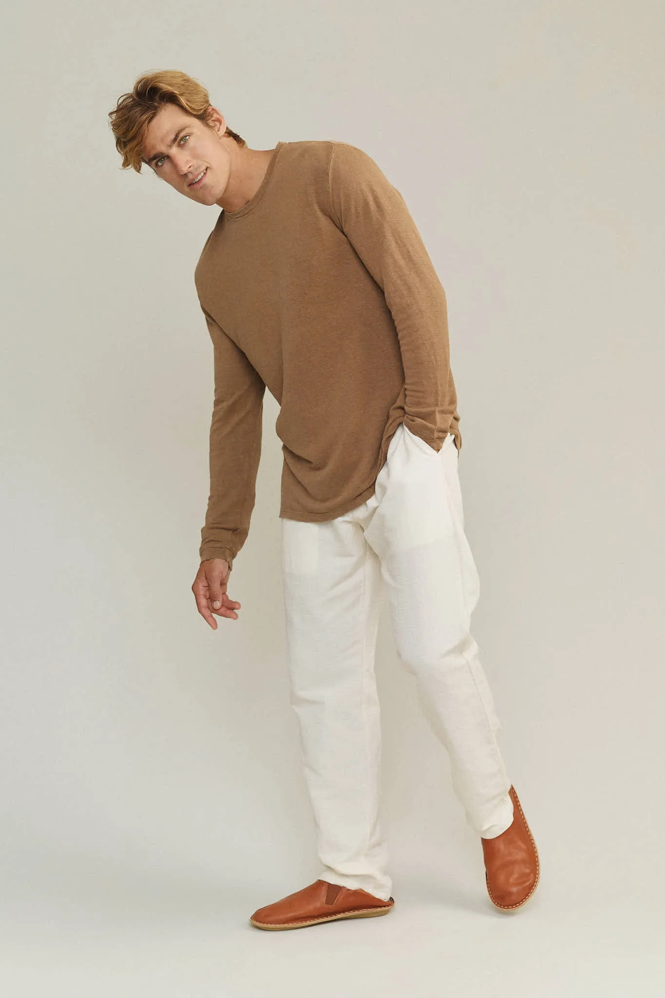 Mana 10 Long Sleeve - 100% Hemp Tee