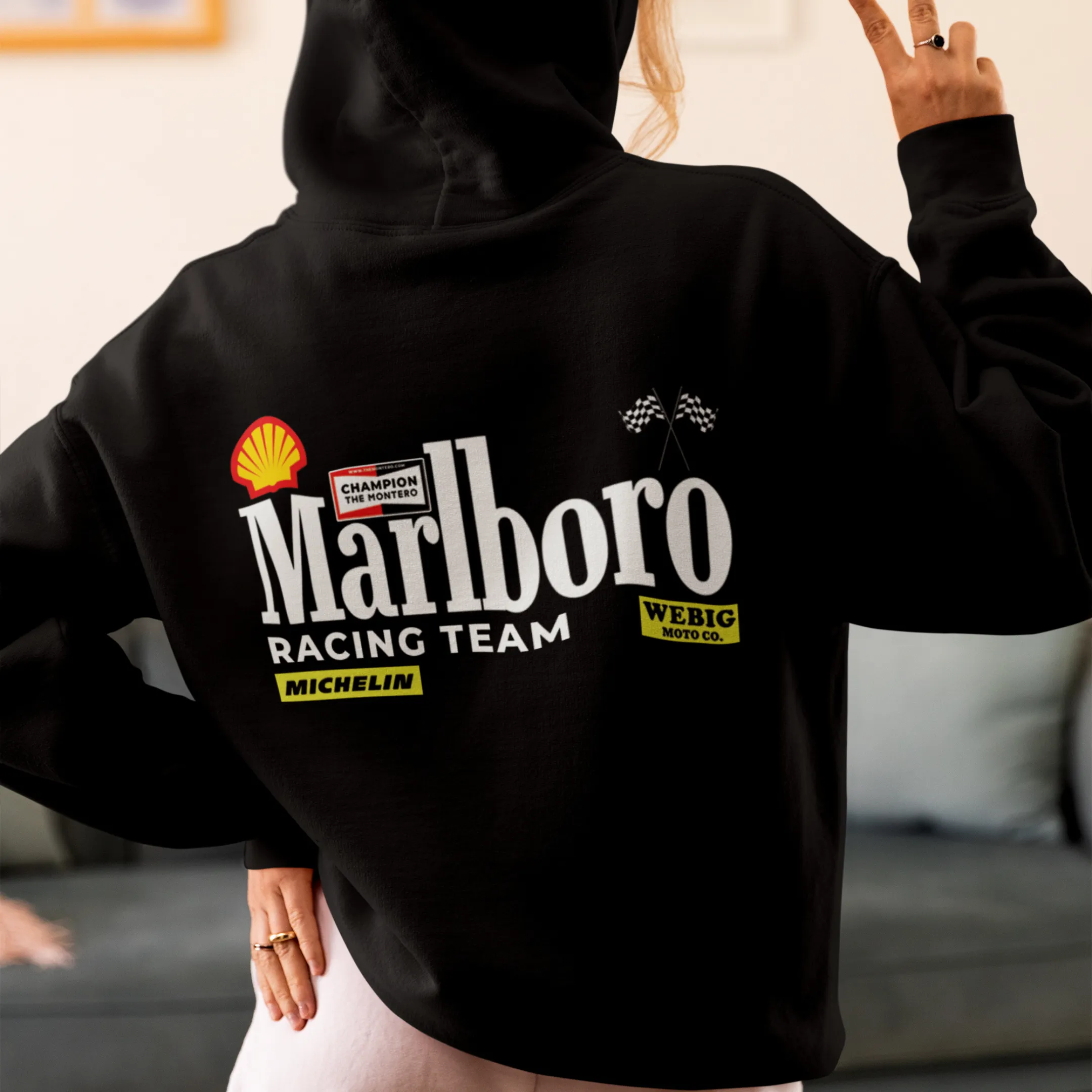 MARLBORO RACING HOODIE - THE MONTERO