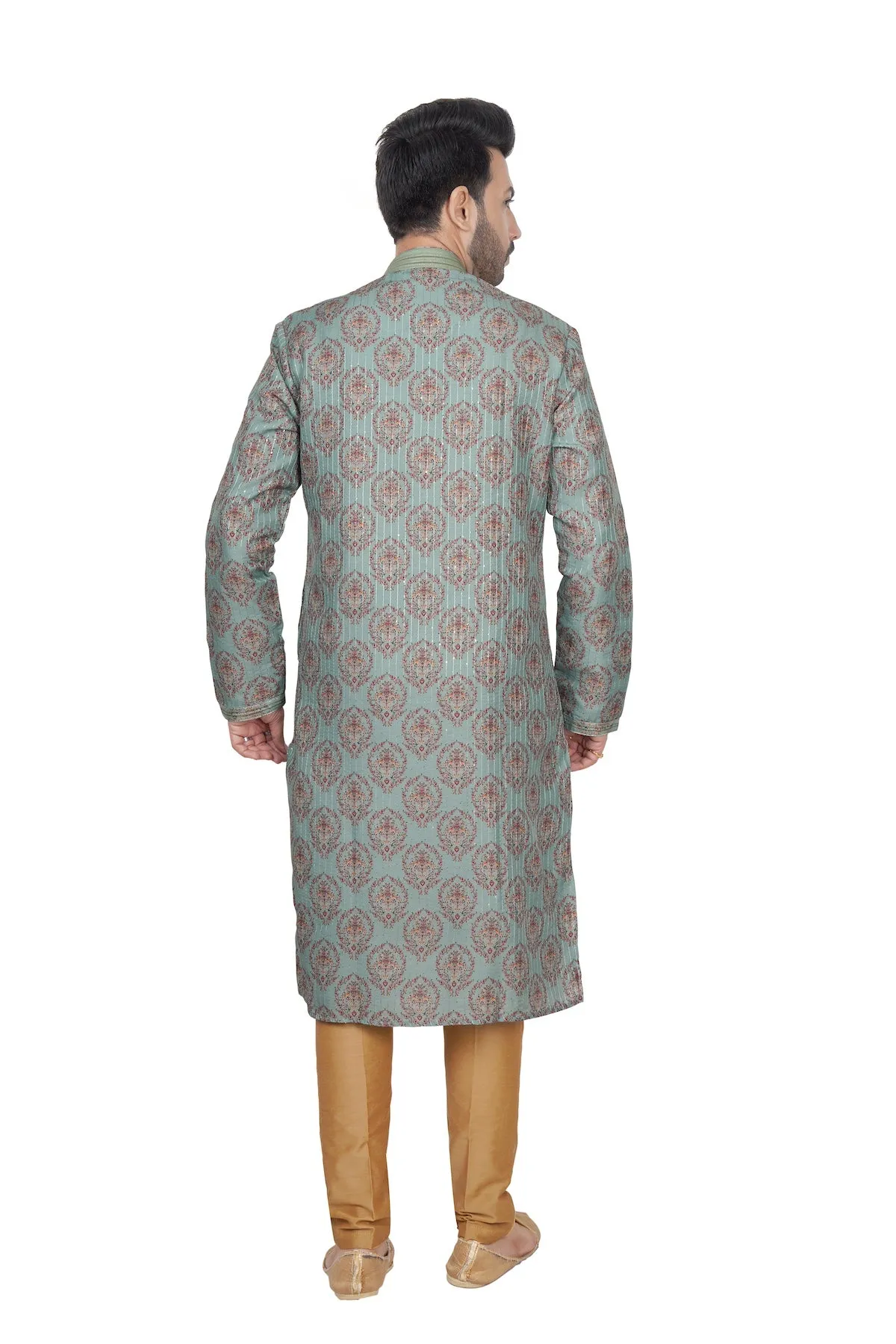 Mens printed kurta pyjama set