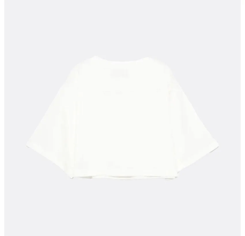 Moschino cloud tee with heart studs