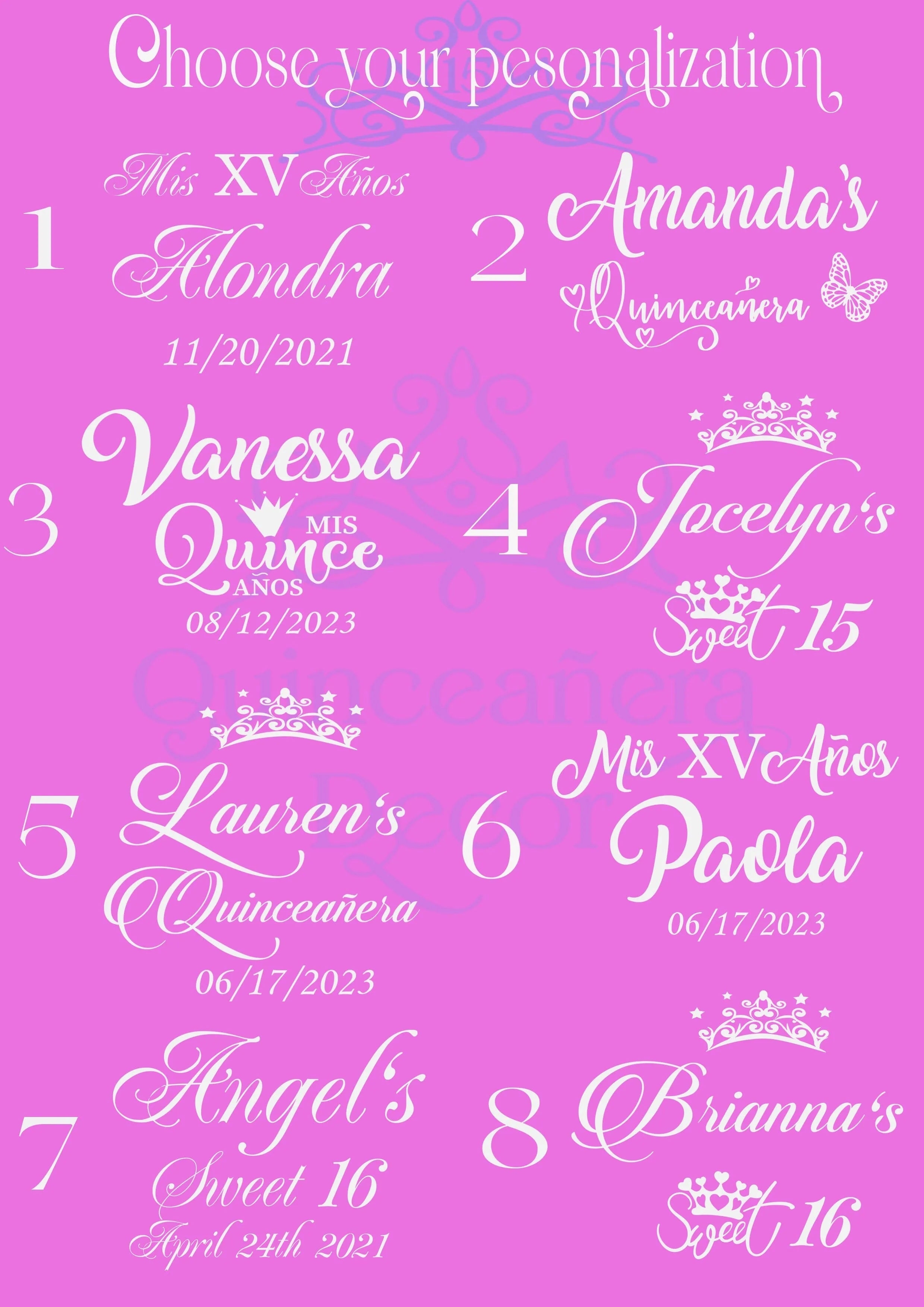Navy blue with butterflies quinceanera bottle with 2 glasses