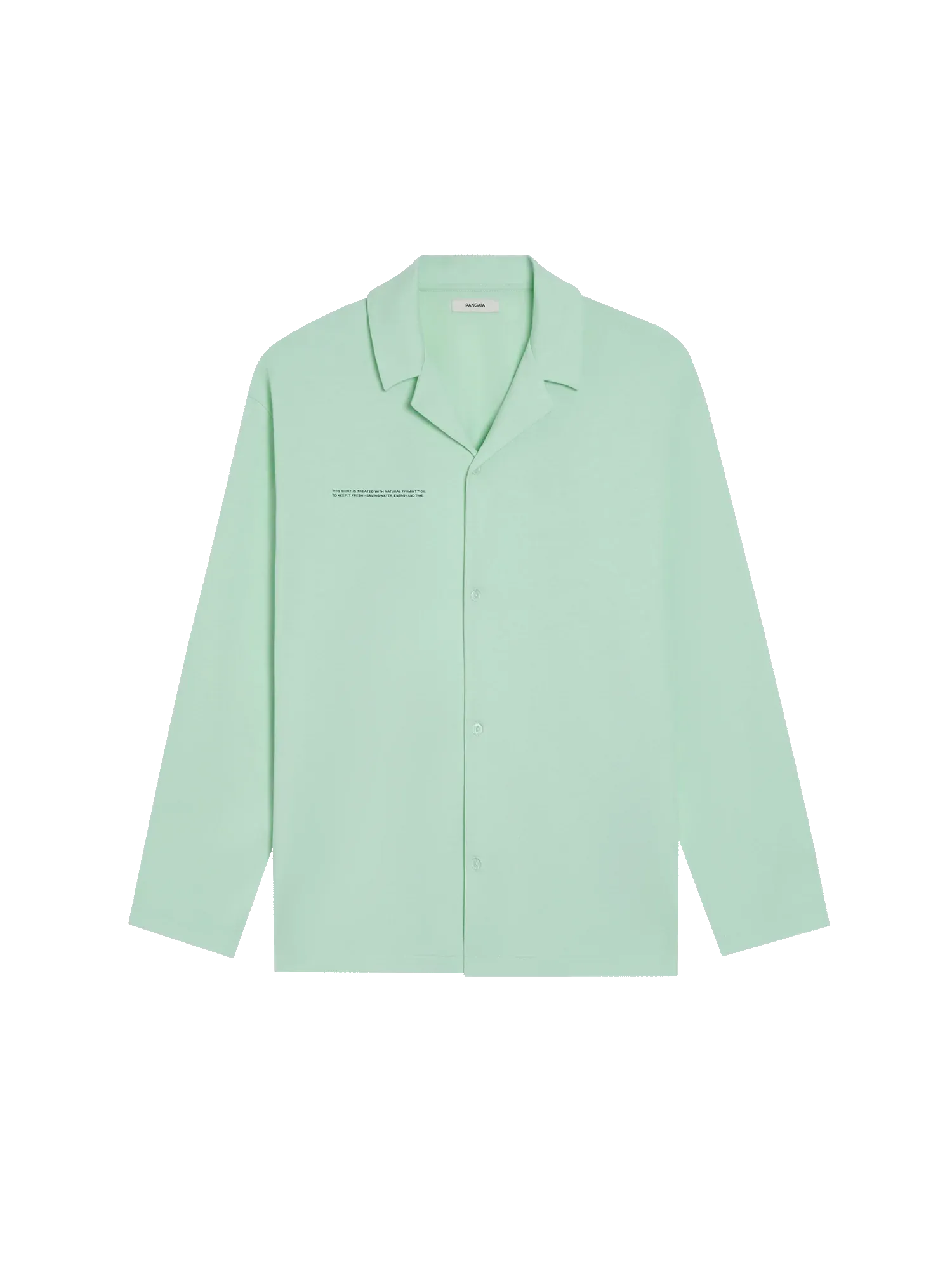 Organic Cotton Pajama Shirt—lagoon green