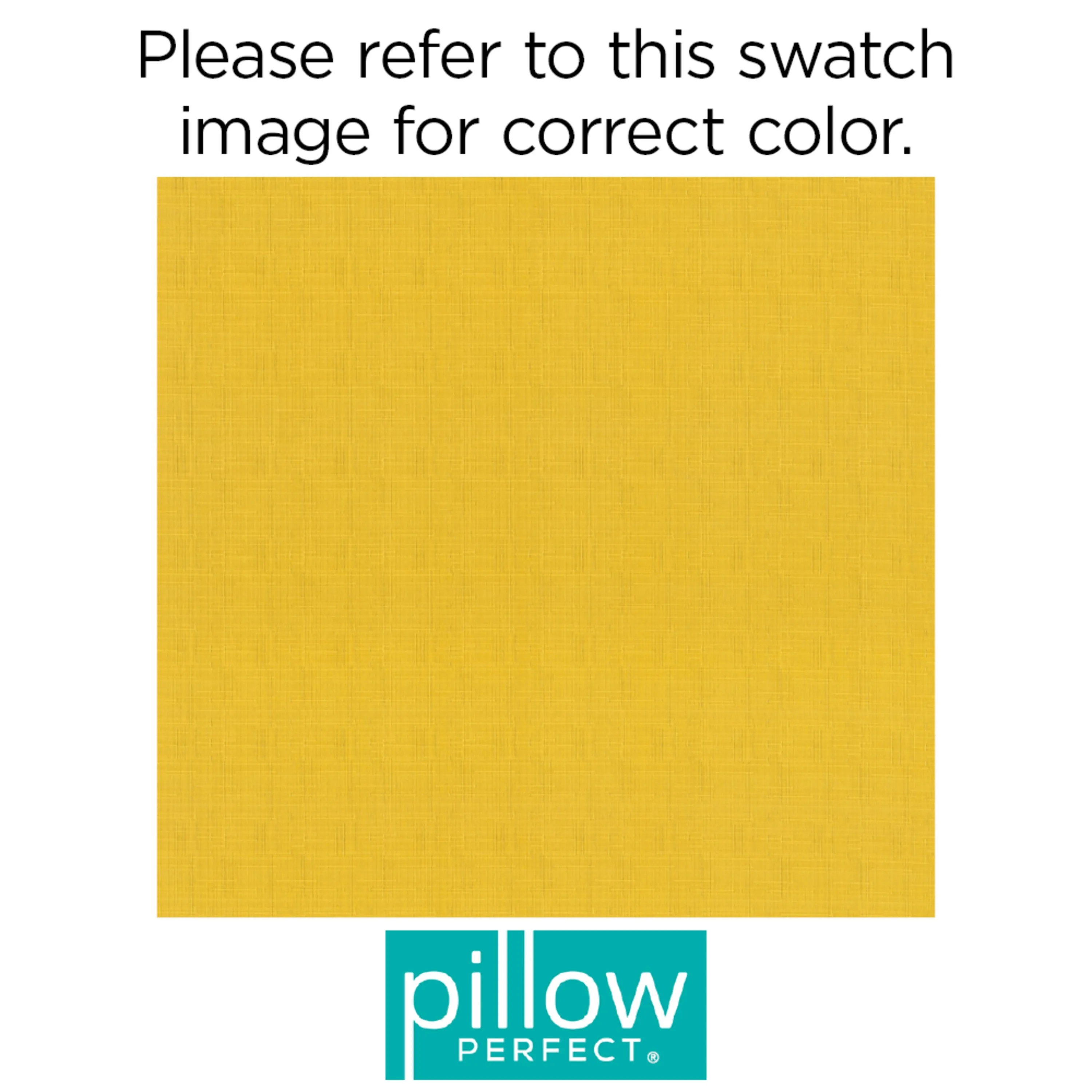 Outdoor/Indoor Fresco Solids Yellow Chaise Lounge Cushion