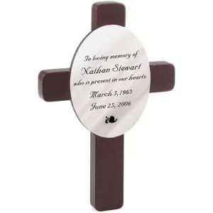 Oval Memorial Cross