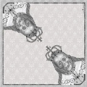 Queen Diagonal Modal Scarf