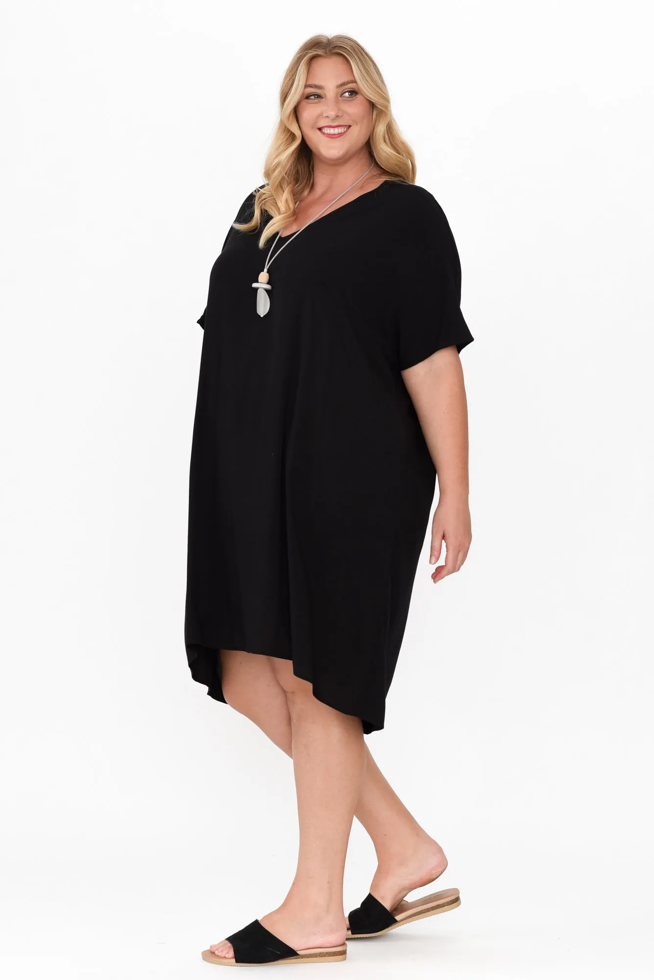 Quinn Black Kaftan