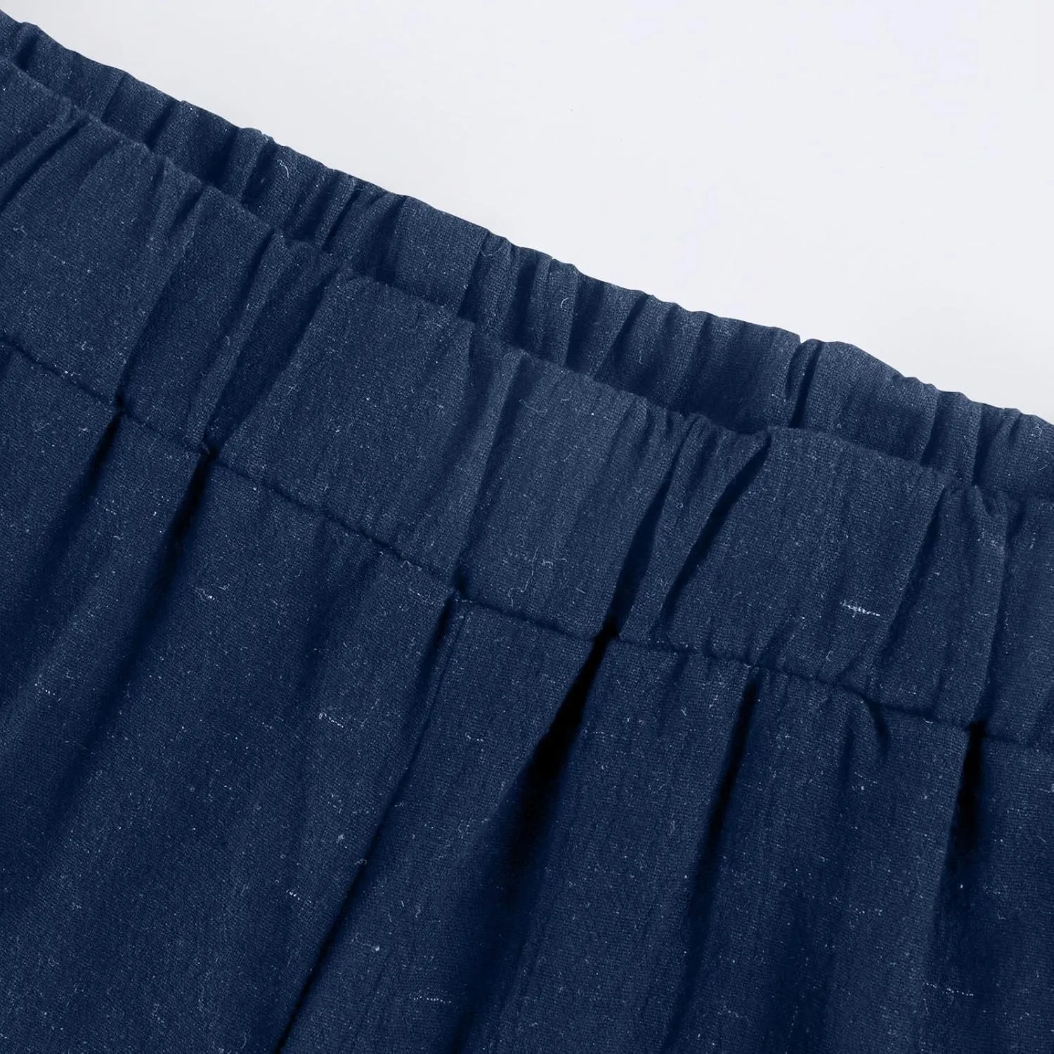 Summer Bermuda Shorts for Women Knee Length 2025 Trendy Linen Shorts Lightweight Casual Beach Short Pants