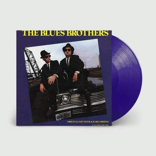 The Blues Brothers Soundtrack - Exclusive Limited Edition Transparent Blue Colored Vinyl LP