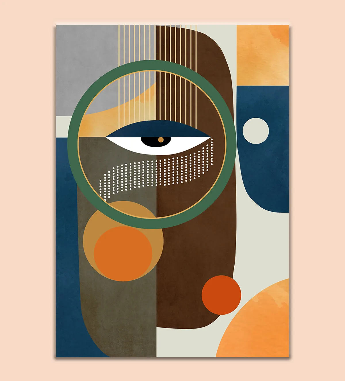 The Insight Within: Abstract Vision of the Soul