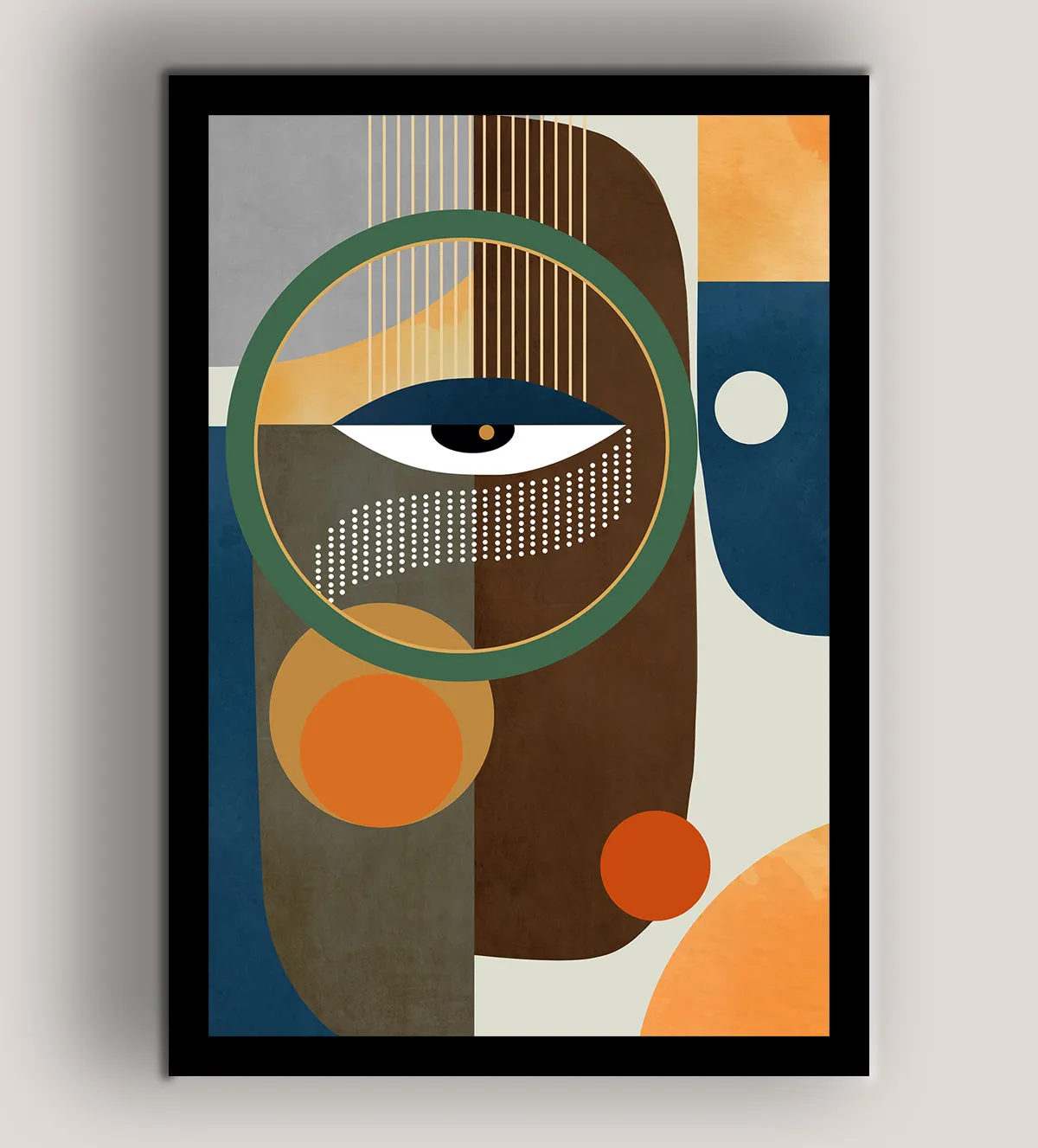 The Insight Within: Abstract Vision of the Soul