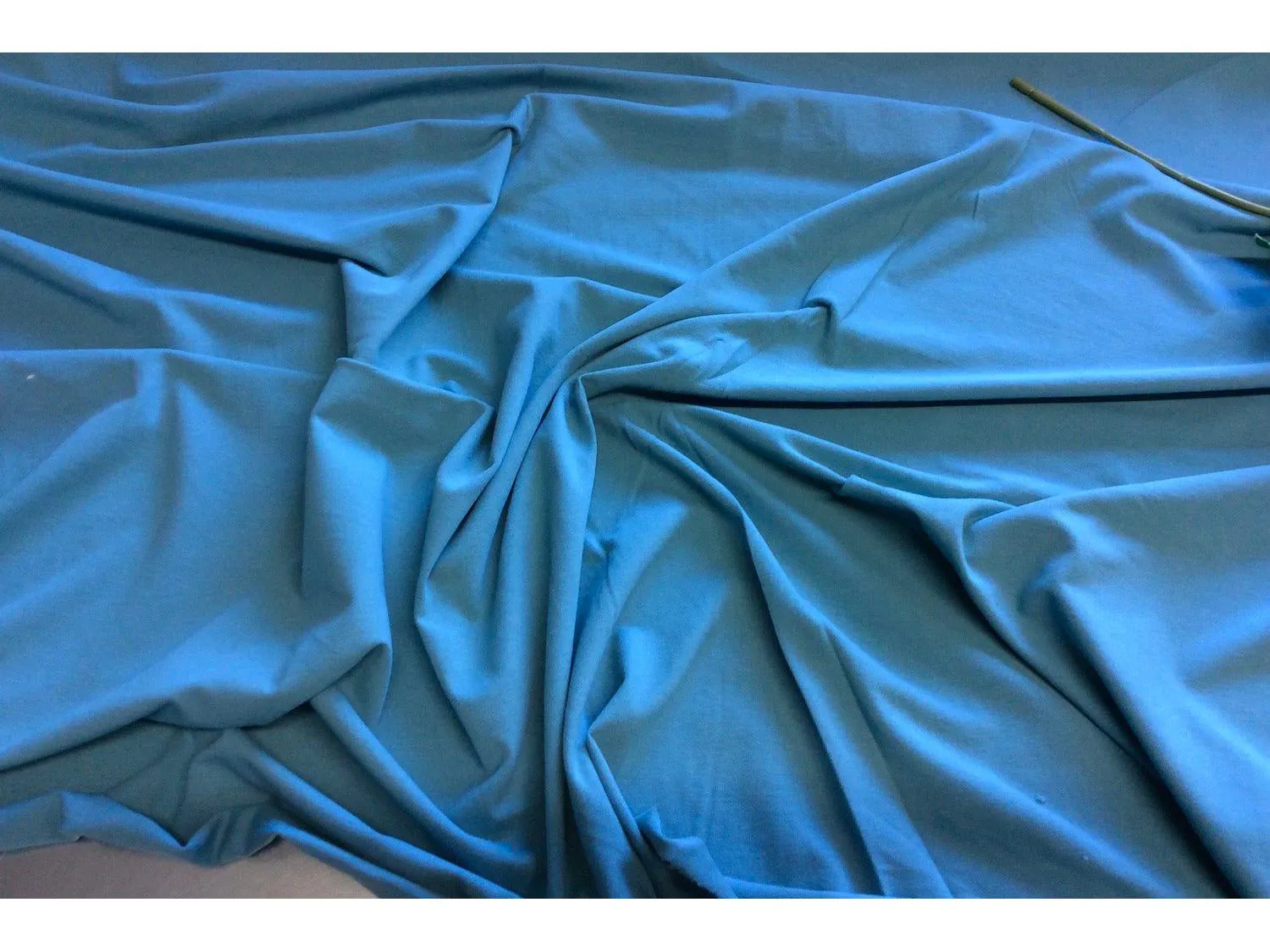 TURQUOISE Stretch Jersey - Soft Cotton Rich Jersey Fabric 190gsm 155cm