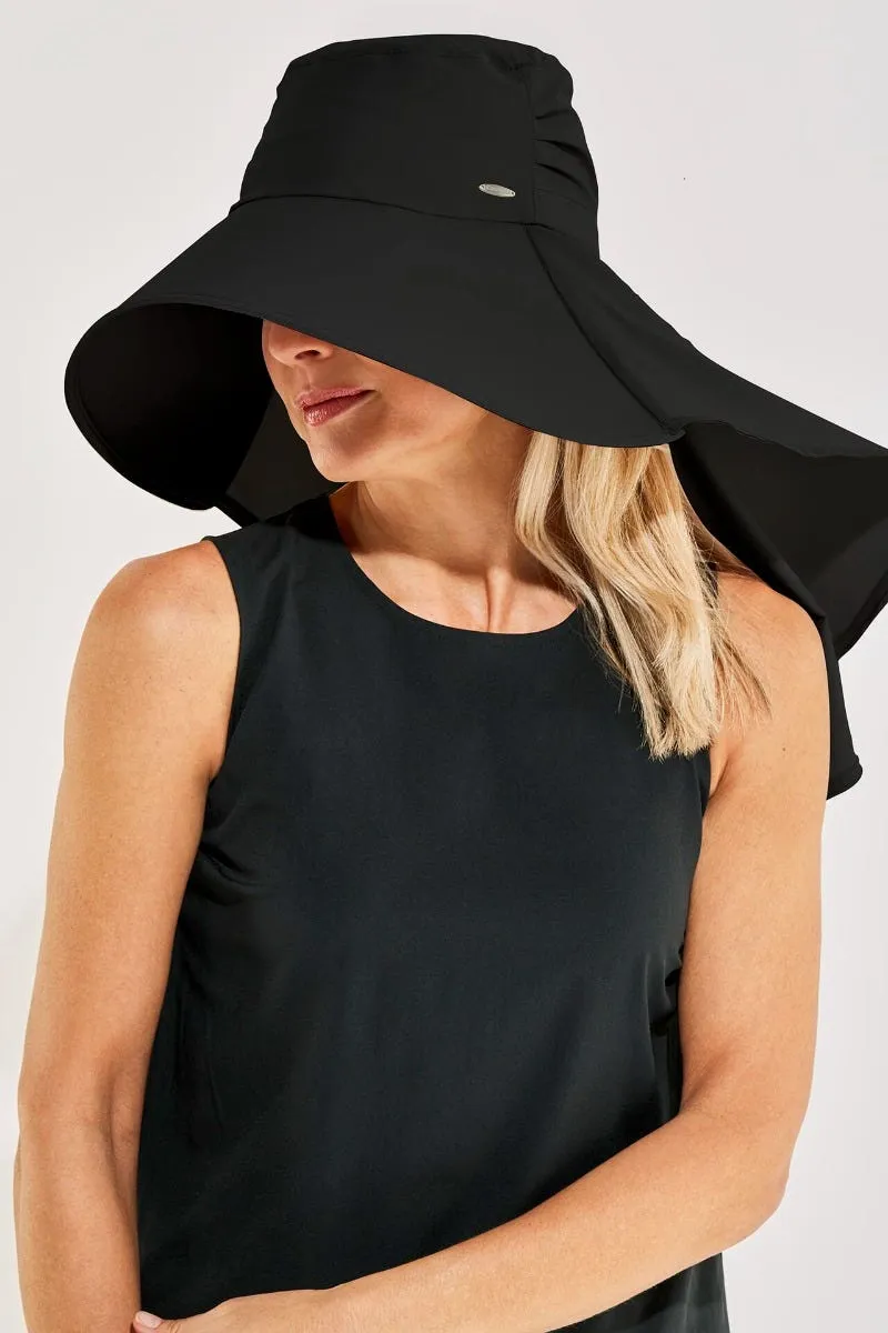 Women's Anastasia Elegant Full Coverage Hat  |  Black