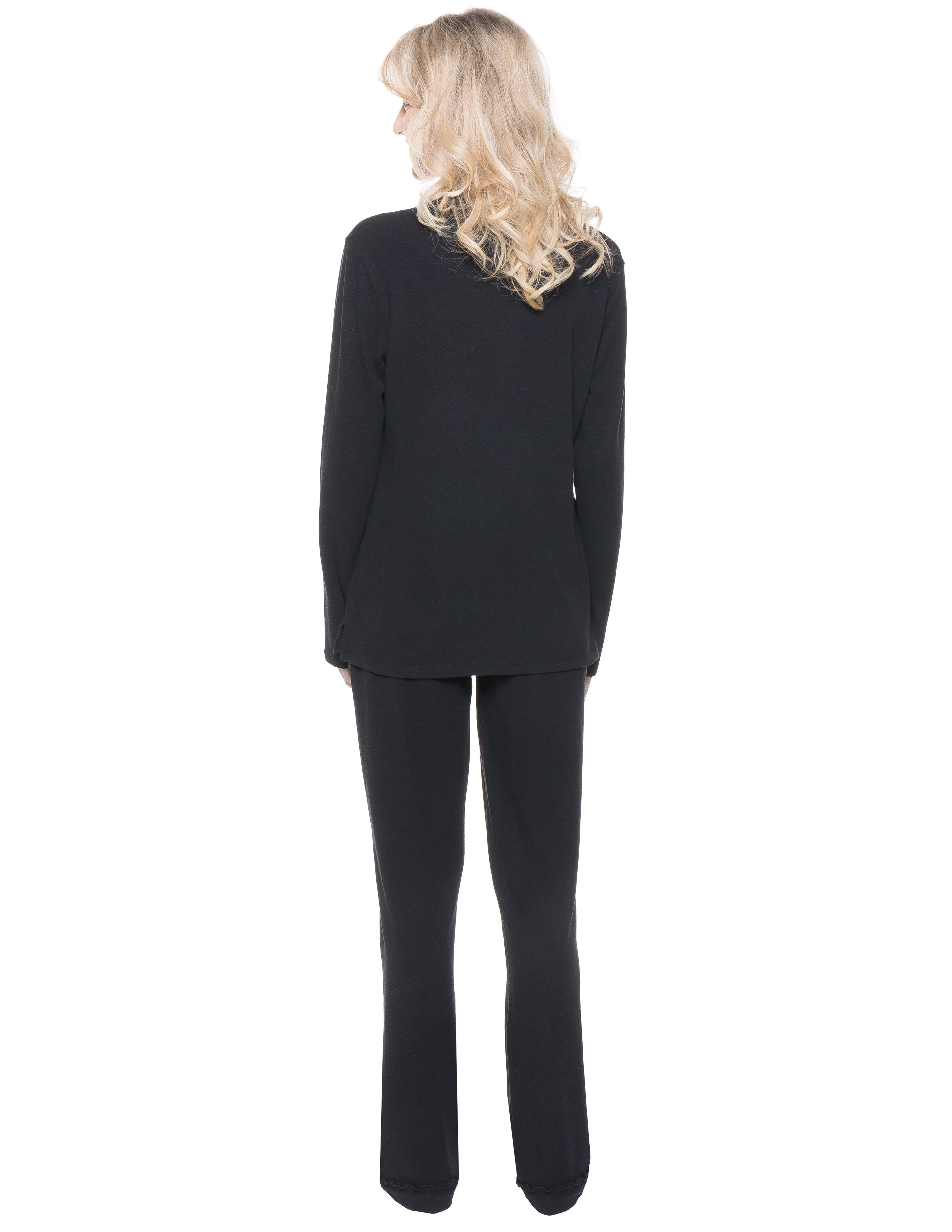 Women's Cozy Rib Pajama Sleepwear Set