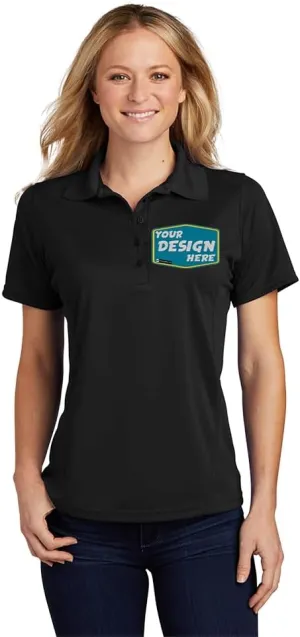 Women's Custom Polo Shirts - Breathable, Lightweight & Embroidered