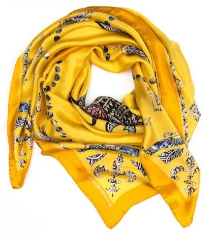 Yellow Modal Scarf