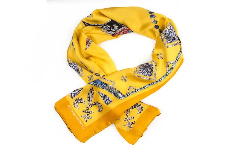 Yellow Modal Scarf