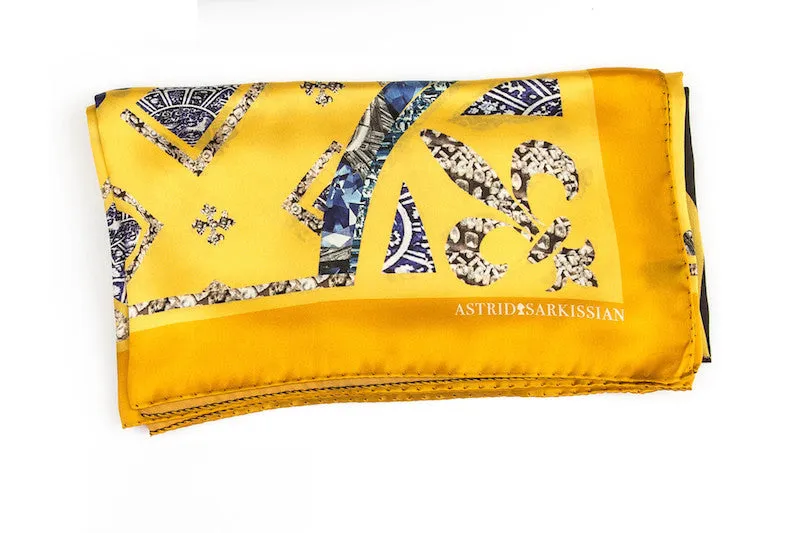 Yellow Modal Scarf